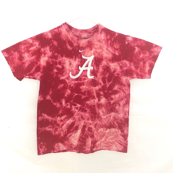 Nike Tops - University of Alabama custom dyed tshirt